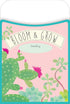 Barker Creek Peel & Stick Library Pockets, Petals & Prickles, 3 Designs for Library, Index, and Recipe Cards