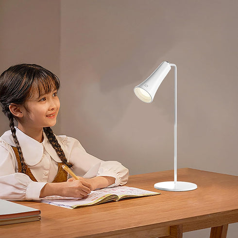 kvppvt 5 360 Modes Rechargeable LED Lamp with Magnet Swivel Joint, Touch Control, Adjustable Brightness, Color, Angle