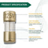 DealEnvy 5A (5 F5AL 3.6 10mm (0.14 0.39 inches), 125V 6 Pack Amp) Mini Glass Fuses, Micro Fuses x x Fast-Blow, Fast