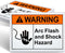ForraFun 10 Pack Warning Arc Flash and Shock Hazard Label Decal - 5