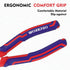 WORKPRO 6 Wire Cutters Heavy Duty CRV Steel, Diagonal Pliers for Cutting Wires, Comfort Grip Handle