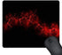 SSOIU Black Background Red Paint Explosion Burst Mouse Pad, Rectangle 240x200x3mm