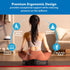 Tailbone Mount-It! Office Seat Cushion, Premium Comfort Chair Lumbar Support, Memory Foam, Gel Filling, Ergonomic