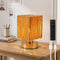 Rattan Table Lamp, 6000mah Battery Operated Table Lamp, Boho Small Desk Lamp,