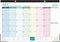 Calendar 2025-2026, 18 Monthly Desk/Wall Calendar, 16.8" x 12", July 2025 - December 2026, Thick Paper with Corner