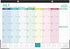 Calendar 2025-2026, 18 Monthly Desk/Wall Calendar, 16.8" x 12", July 2025 - December 2026, Thick Paper with Corner