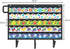 Godery Border Storage Pocket Chart, Classroom Pocket Charts for Organizing and Displaying Decorations (Black)