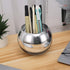 SNDEC Cubicle Accessories | 6'' Glass Candy Dish Desk Mirror | Home Office Aesthetic Table Vases