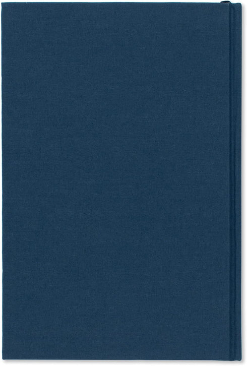 Promptly Journals My Autobiography: From Birth to Golden Years, Navy Blue Linen, Prompted Life Story Journal