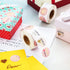 Outus 1000 Pieces Handmade with Love Stickers - 1 Inch Foil Homemade Baking Labels for Weddings and Parties