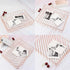 Okllen 3 Pack Wire File Tray, Rose Gold Paper Tray Desk Letter Tray for Office, Large Documents Storage Basket Organizer