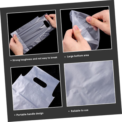 500pcs SOLUSTRE Reusable Milk Tea Bags Drink Pouches Bulk Portable Water Cup Storage Bags Cup Carriers