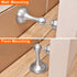 Magnetic Door Stop 4 Pack, Brushed Nickel No Drilling Needed, Soft-Catch Magnetic Door Holder for Home