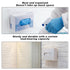 AceOrbit 4 Pack 4.7x3.3x4.8 Clear Acrylic Lab Wipe Holder in Wall Mounted Bathroom Wipe Dispenser Container Flushable
