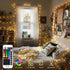 16.5ft 50 16 Decor(132 OMIKA LEDs Color Battery Operated & USB Powered String Lights, with Remote Timer Waterproof