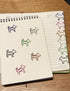 Cute Dog Shaped Paper Clips, 60 PCS, Assorted Colors, Fun Office Gifts