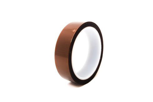 High-Temperature Polyimide Masking Tape, 1 Mil Thick, 1" x 36 Yards - UL Recognized