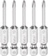 5pcs Y3 Tri-point Screwdriver Bit, 1/4" Hex Shank 2" Length Magnetic Y Type Power Tool