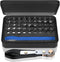 37pcs Mini Ratchet Screwdriver Set with 1/4" S2 Steel Bits, 90 Degree Right Angle Screwdriver, Magnetic Bit Holder