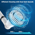 4 Electric Spin Scrubber, Upgraded Bathroom Cleaner, Power Shower Cleaning Brush with Extendable Handle & Brush Heads