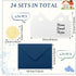 Motiskyy 24 Sets 5 8.6 Inch Welcome Home Cards Congratulations on Your New Home Cards Bulk with Envelope Stickers
