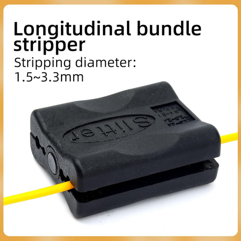 Fiber Optic Tool Longitudinal Beam Tube Loose Tube Stripper, Cable Jacket Slitter Beam Tube Cable Cutter K1