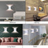 Dimmable 10W O1181TP Lightess Modern Wall Sconce Hardwired, Up Down Wall Mount Lights Indoor Mini Metal LED Wall Lamp