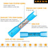 140pcs 16-14 Gauge Heat Shrink Butt Connectors, Marine Grade Insulated Butt Splice, Waterproof Pre-Insulated Wire Crimp