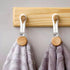 3 Pcs Bathroom and Kitchen Towel Clips, Hanging Holder for Socks, Towels, Bags, and Hats