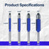 Trimming Set 4, Trimming Set. 1/4" 1/4", 5/16", 3/8", 1/2". Trimming MNA Top Double Bearing Flush Router Bits