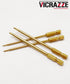 RC Hex Bit Set 1.5, 2.0, 2.5 & 3.0mm Hex Head Allen Wrench Drill Bit S2 Steel 100mm Long 1/4" Hex Shank for Power Drill