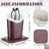 Weewooday 6 Pack Plush Lined Eyeglasses Holder Stand for Glasses Leather Reading Stand Case Protective Glasses Case