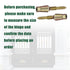 Door Hinges Security Screws, Tamper Proof Screws for Door Security, 10 Pack Accessory Hinge Screws