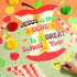 TaoBary 84 Pcs Jesus Is The Core Bulletin Board Set, 3D Apples Cutouts for Back to School Decor