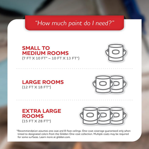 1-Quart Glidden Interior Paint + Primer: Beige/Toasted Almond, One Coat, Semi-Gloss