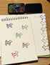 Cute Dog Shaped Paper Clips, 60 PCS, Assorted Colors, Fun Office Gifts
