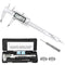 Digital Caliper Measuring Tool, Stainless Steel Vernier Caliper with Large LCD Screen, Easy Switch
