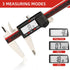 IP54 DCLA-0805 8 Inch/200mm, Inch/Millimeter/Fractions VINCA Grade Digital Caliper, Conversion, Stainless Steel, Large
