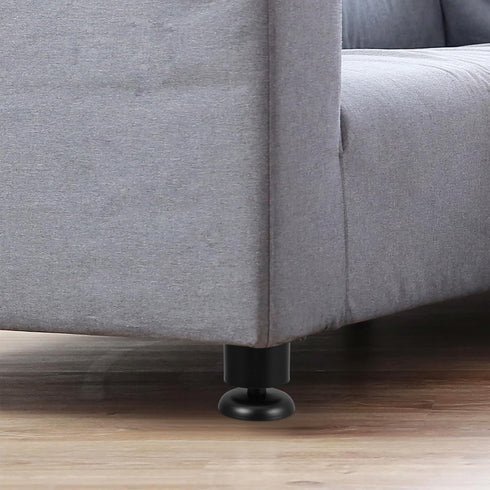 4pcs 6cm Zerodeko Adjustable Stainless Steel Cabinet Legs Furniture Leg Risers Thick Hairpin Metal Table Feet for Sofa