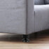 4pcs 6cm Zerodeko Adjustable Stainless Steel Cabinet Legs Furniture Leg Risers Thick Hairpin Metal Table Feet for Sofa