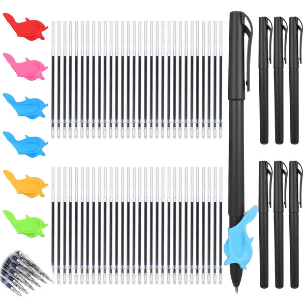 Sibba Magic Pens & Refills for Grooved Handwriting Workbooks for Kids 60 Disappearing