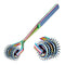 YLSURNY Wartenberg Pinwheel Stainless Steel Sensory Wheel, 5 Head Rainbow Pin Wheel Neurological