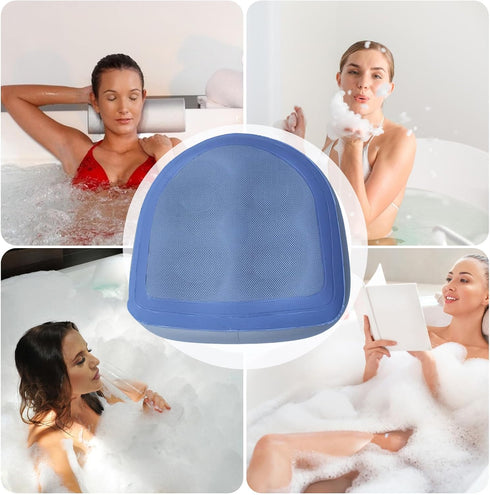 Generic Inflatable Booster Seat - Spa Non-Slip Contoured Seat with Non-Slip Bottom - Spa Air Mesh Portable Cushion