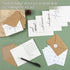 AZUREAL 52-Pack, 3.5x5 Inches Set Thank You Cards with Envelopes Minimalist Design Thank You Notes with Envelopes