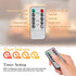 Wax,4" 5" 6" Set 3 Rechargeable Flameless LED Candles,Flickering Candles with Remote Control & Timer Embedded Fairy