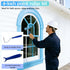 Dekonmon 23Pcs 9"&4" 4x9"/4x4" 4 Upgraded Paint Roller Kit - Frames, Microfiber Covers, Paint Tray with Liners, Roller