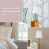 5.12 Inch ARTIBETTER Cloth Clip-on Bubble Lamp Shade Pleated Fabric Cover for Table and Floor Lamps Chandelier Lamp