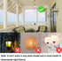 Bulb E26/E27 Bulb Room(4pack) PIR Motion Sensor Light Socket Smart Screw in Light Outlet Compatible with Motion
