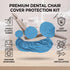 Naroote Set Full Chair Cover, High Elastic Chair Cover Washable Cushion Headrest Protector Kit with Complete Headrest