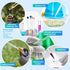 8PCS Thick Glass Graduated Dropper Pipettes - Fluid and Liquid Pipettors 0.5ml, 1ml, 2ml, 3ml, 5ml, 10ml, 10CM, 20CM